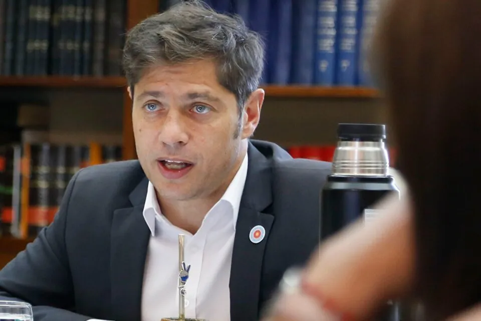 Axel Kicillof despacho mate Axel Kicillof 
