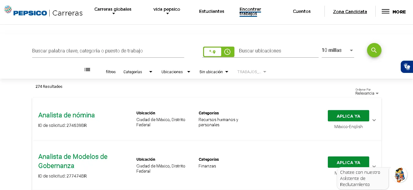 PepsiCo busca empleados: Cómo postularse y ganar hasta $157.000 mensuales