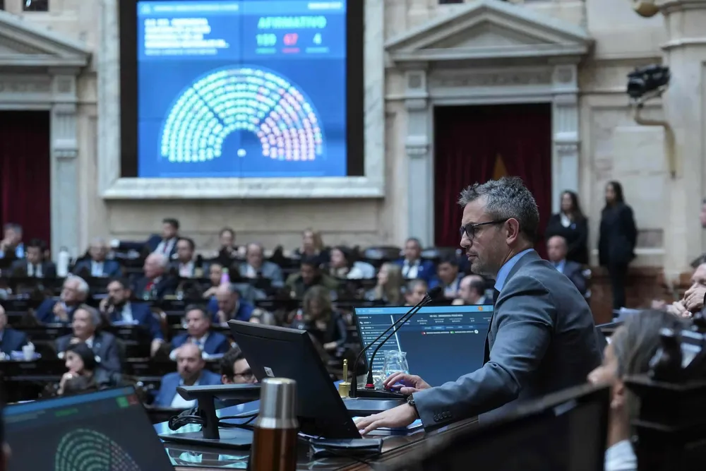Sesión de la Cámara de Diputados