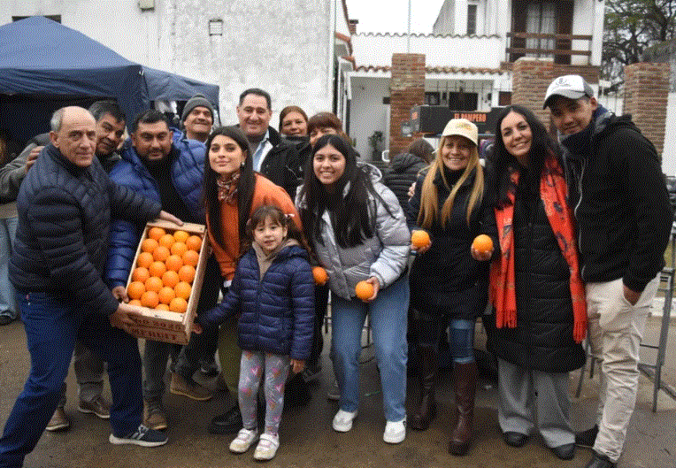 San Pedro vivió una nueva Fiesta de la Naranja.