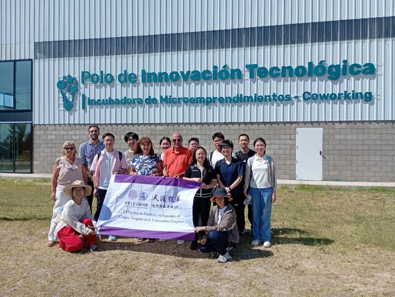 Delegación China de la Universidad de Tsinghua visitó Marcos Paz