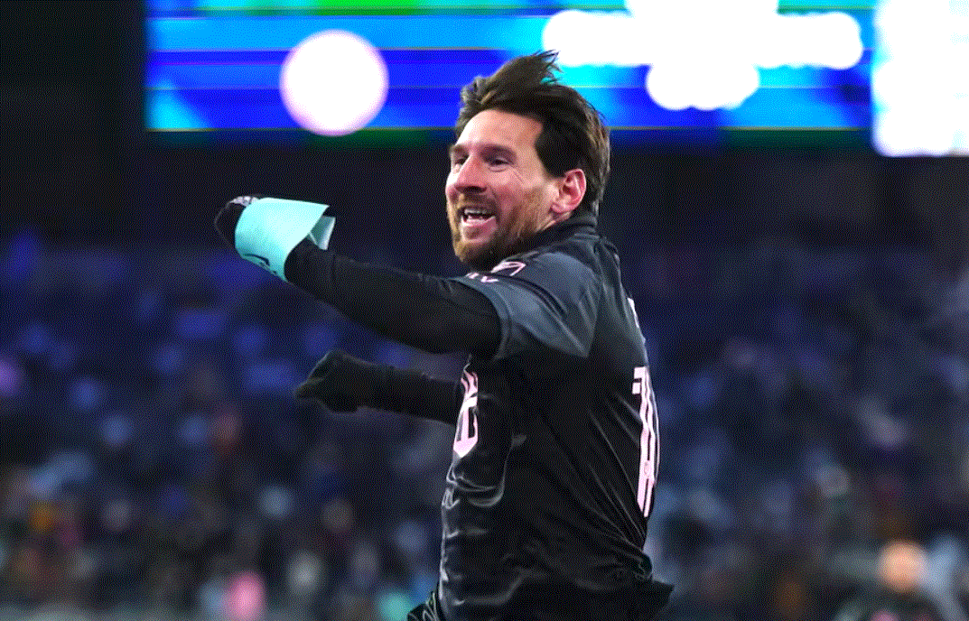 Messi le dio la victoria al Inter de Miami y marcó su primer gol del 2025.
