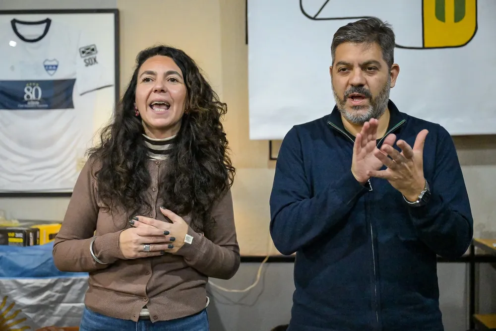 Marisol Merquel y Carlos Bianco
