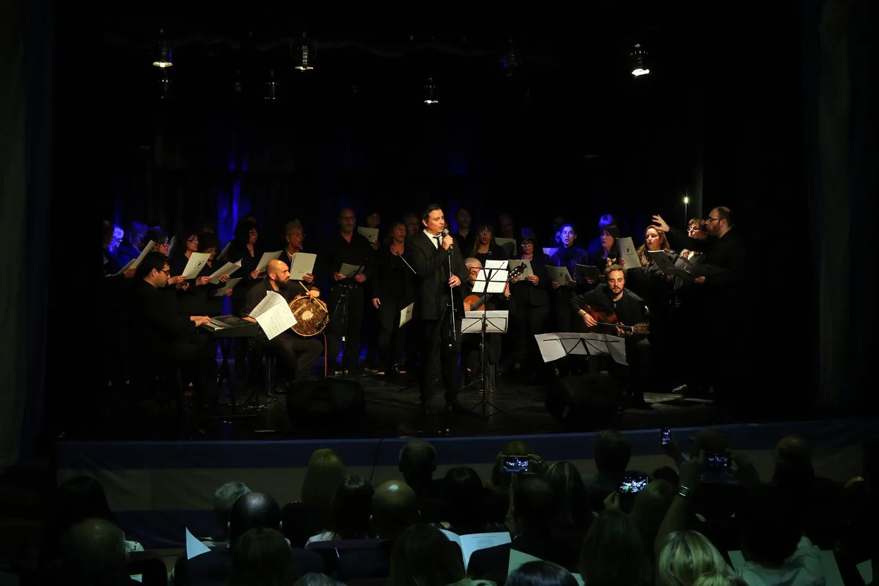 Se presentó el Himno y la Bandera de Pergamino