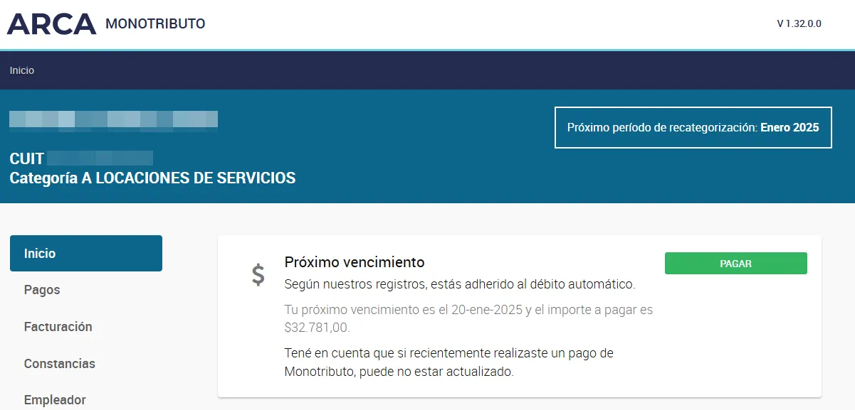 Cambios en el monotributo 2025: cómo impactará la inflación en las cuotas y topes de facturación