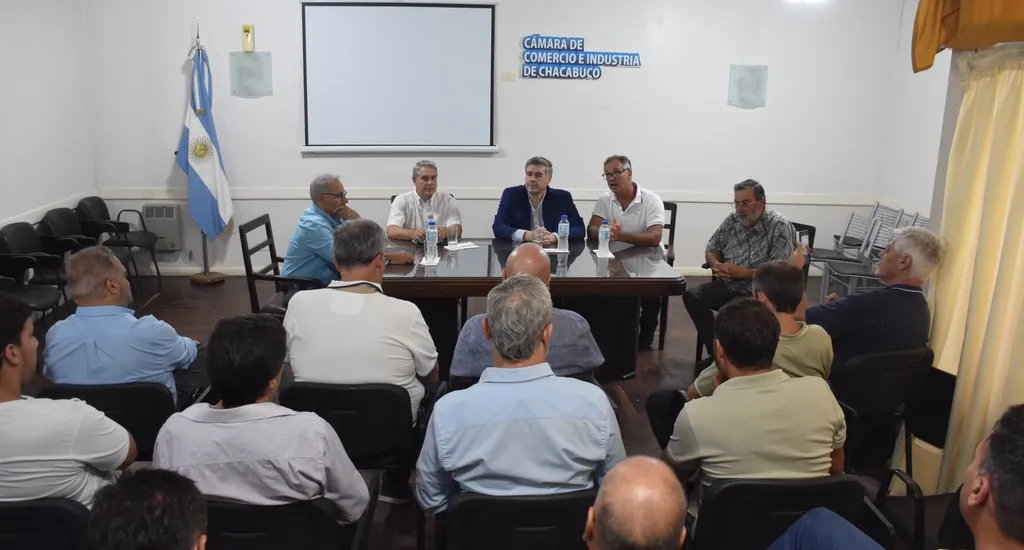 Golía se reunió junto a supermercadistas de toda la Provincia