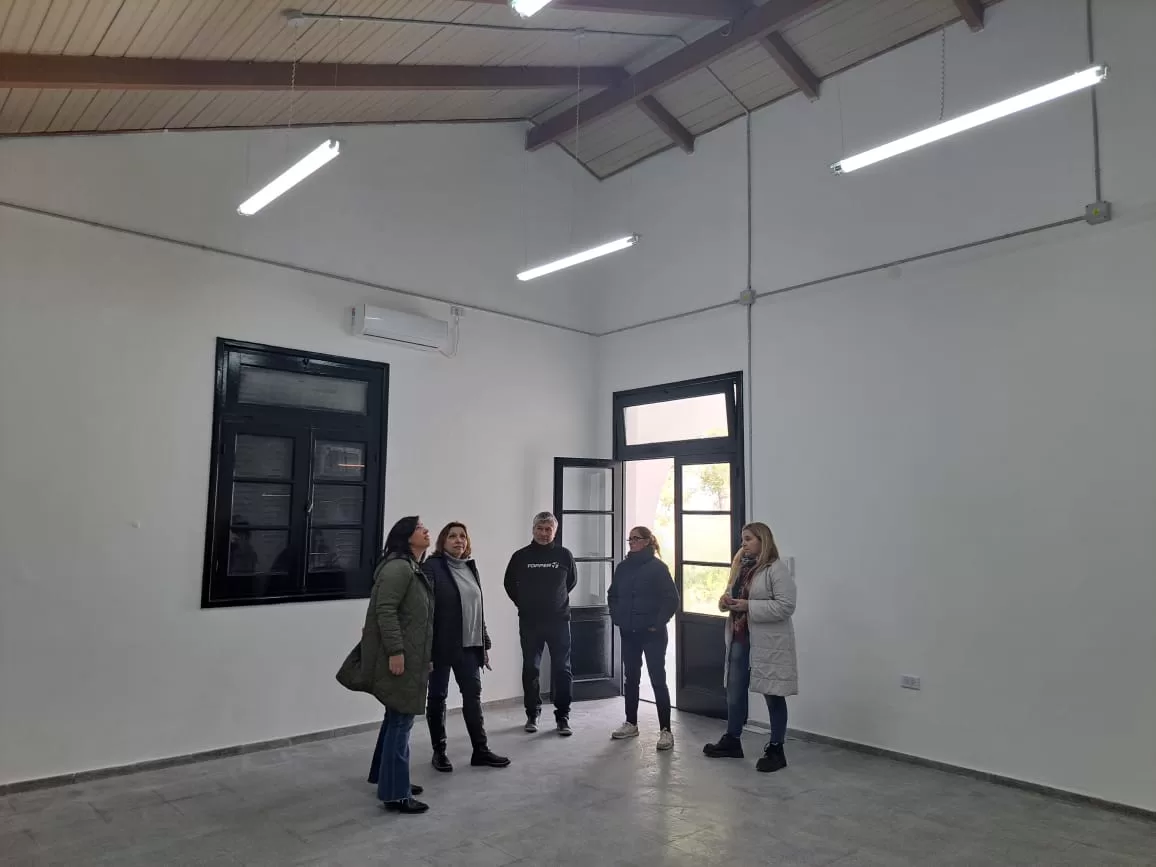 Avances en la Escuela Primaria N°6 de Laguna Grande