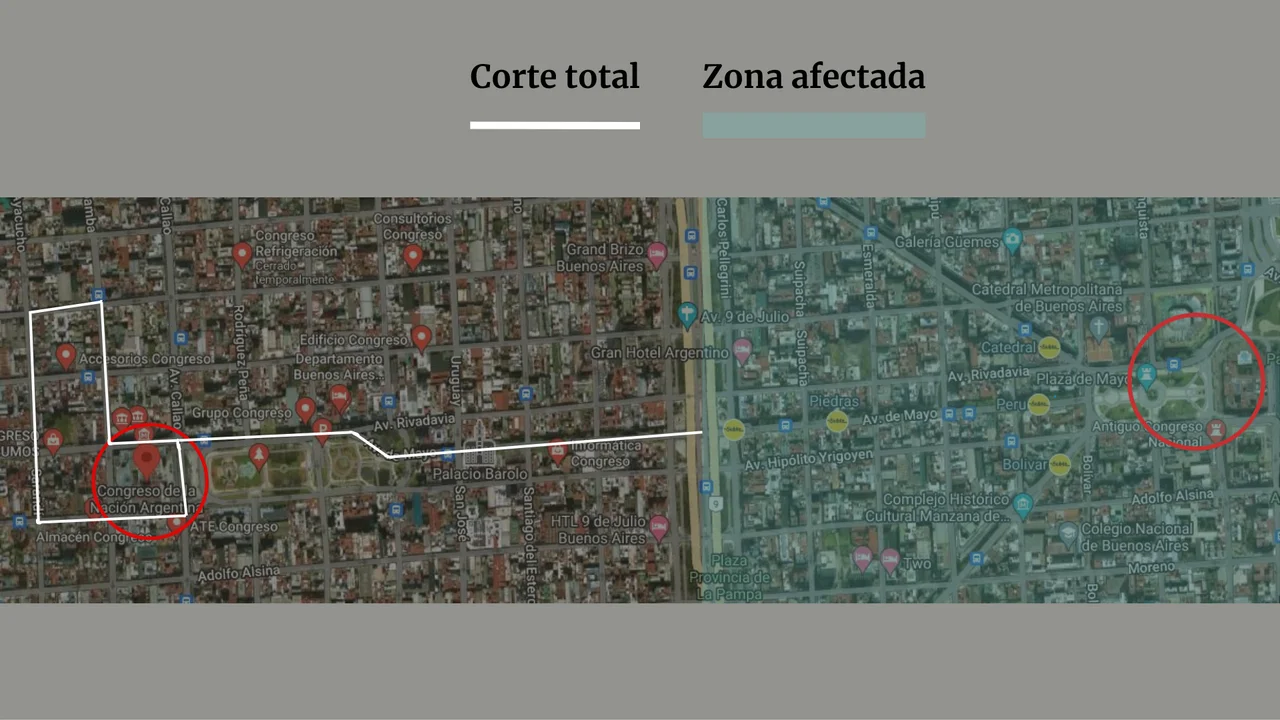 Infografía de cortes
