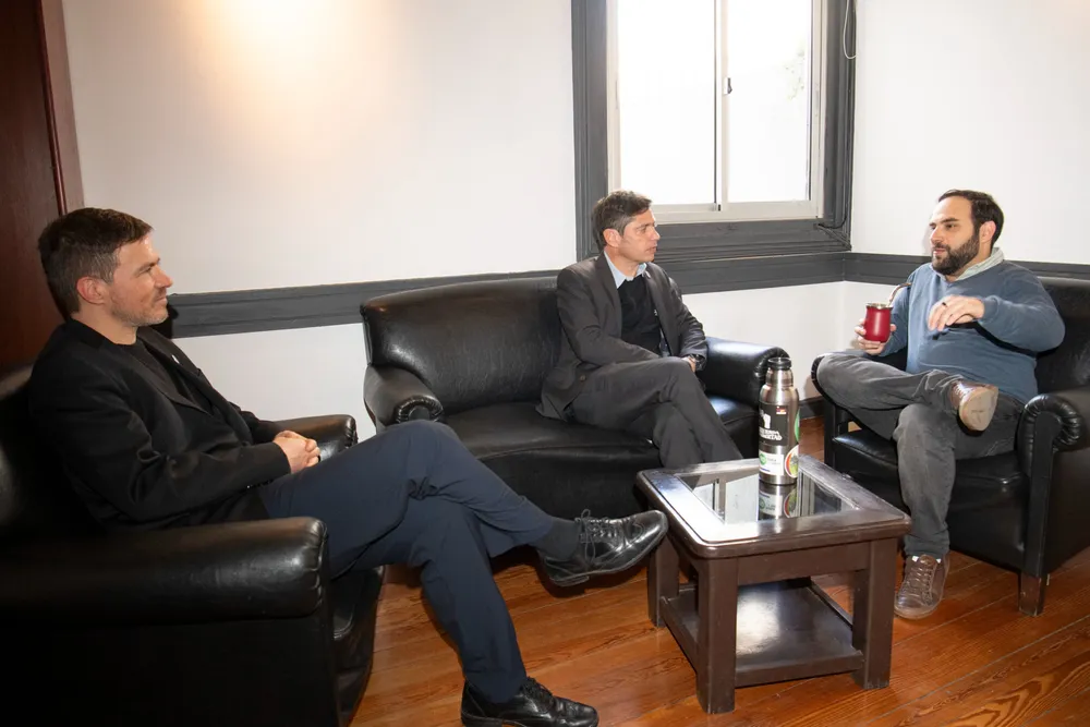 Axel Kicillof y Augusto Costa