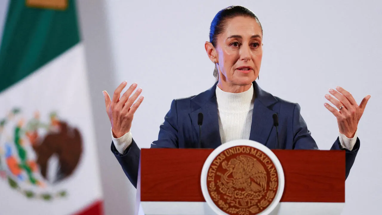 Claudia Sheinbaum, presidenta de México.