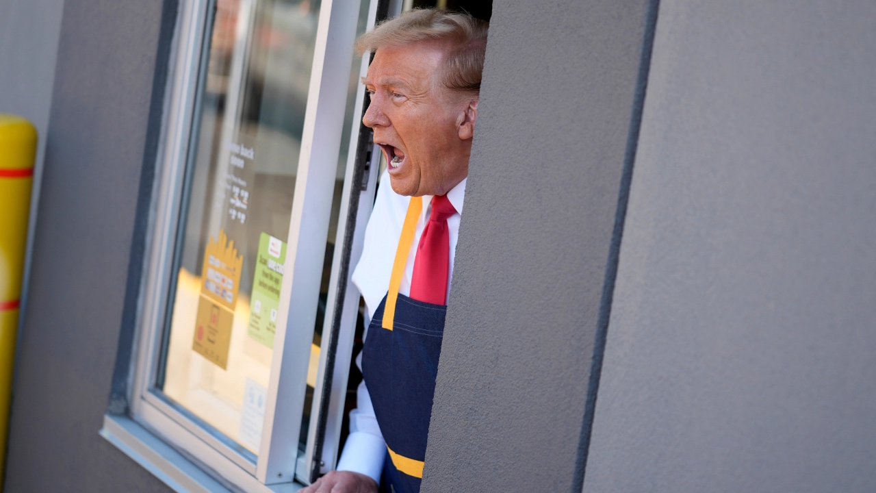 Trump trabajó en McDonald’s 3