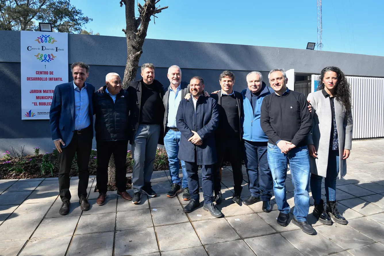 Kicillof inauguró un nuevo Centro Infantil en Parada Robles5