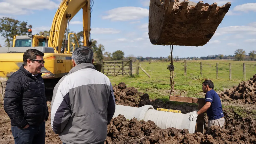 Las Heras avanza con obras