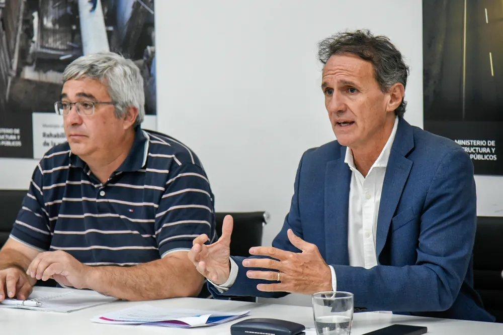 Javier Rodríguez y Gabriel Katopodis.