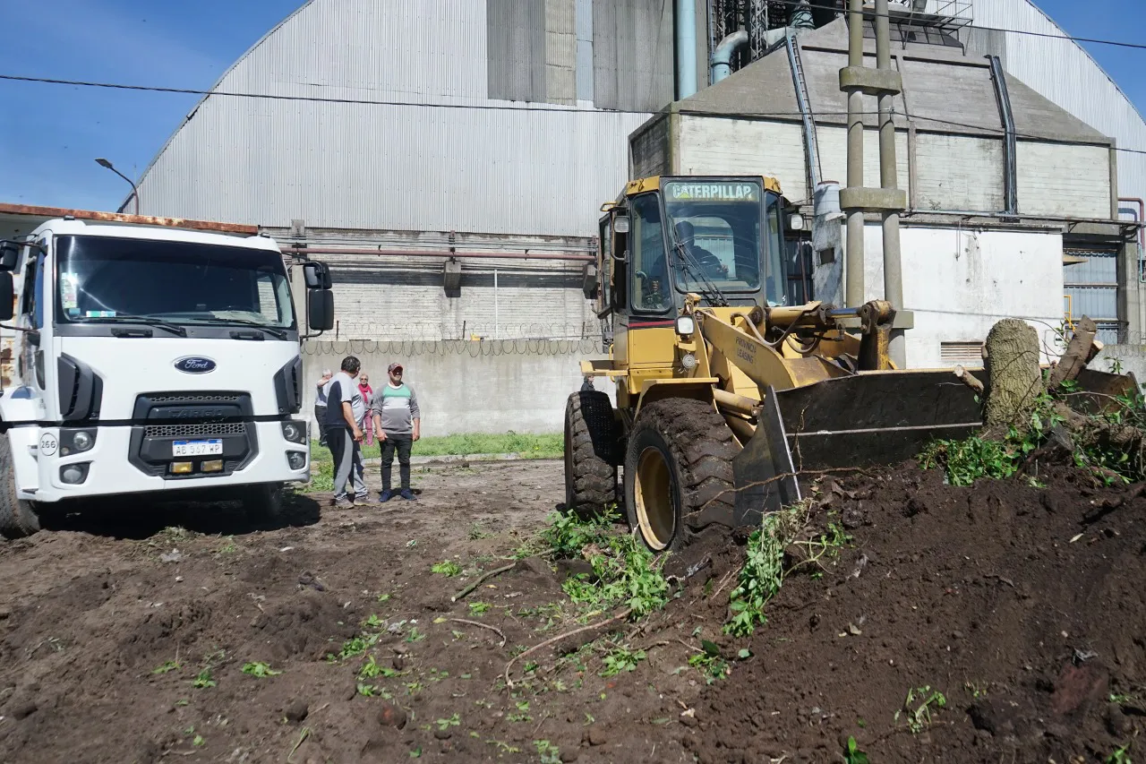 La Municipalidad de Necochea reacondiciona un histórico sector en Quequén