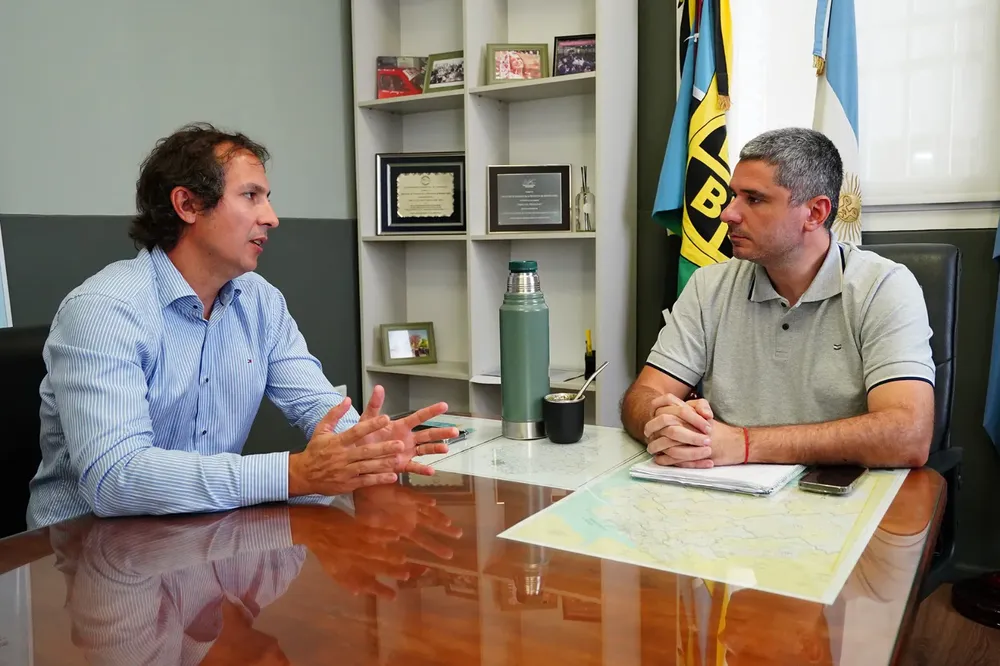 Andres se reunió con Caggiano.