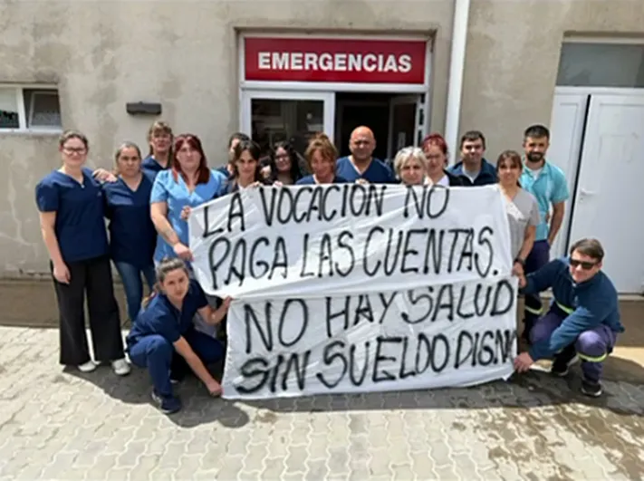 Personal del Hospital de Sierra de la Ventana reclama mejoras salariales Personal del Hospital de Sierra de la Ventana reclama mejoras salariales