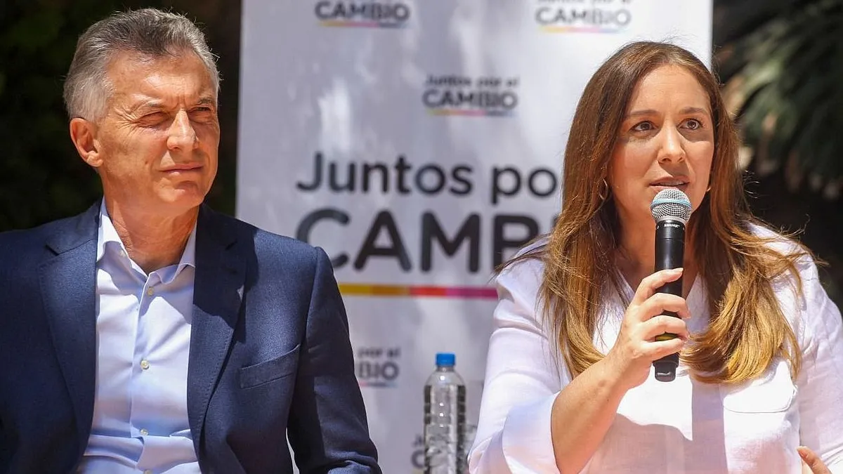 Mauricio Macri y María Eugenia Vidal