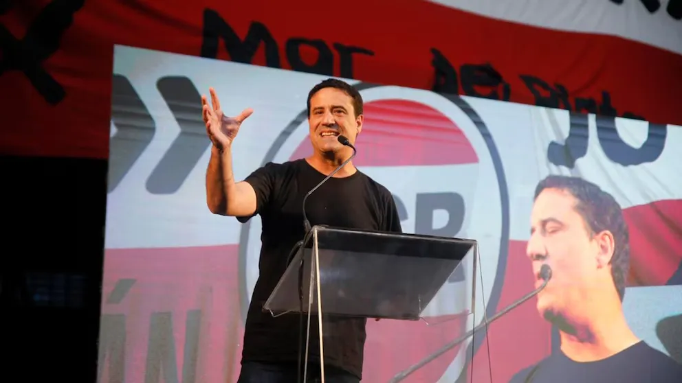 En un acto masivo, Abad llamó a construir “una coalición con los sectores más dinámicos y transformadores”