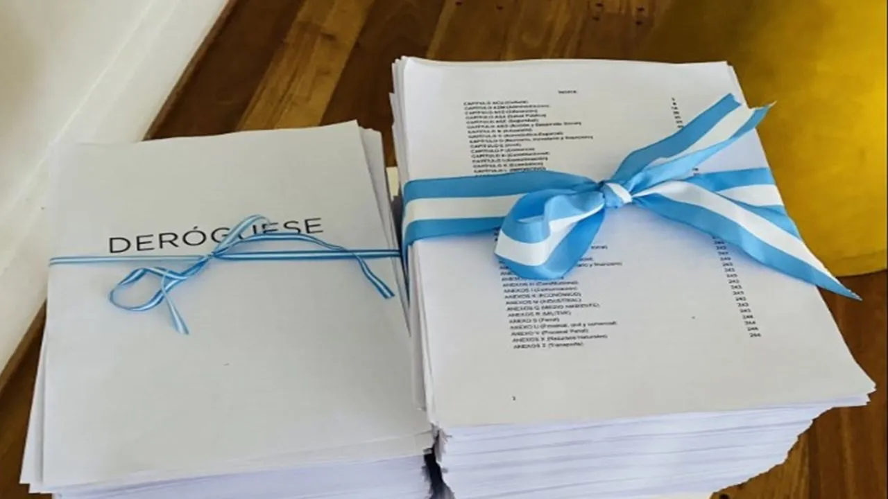 Proyecto de ley ómnibus.