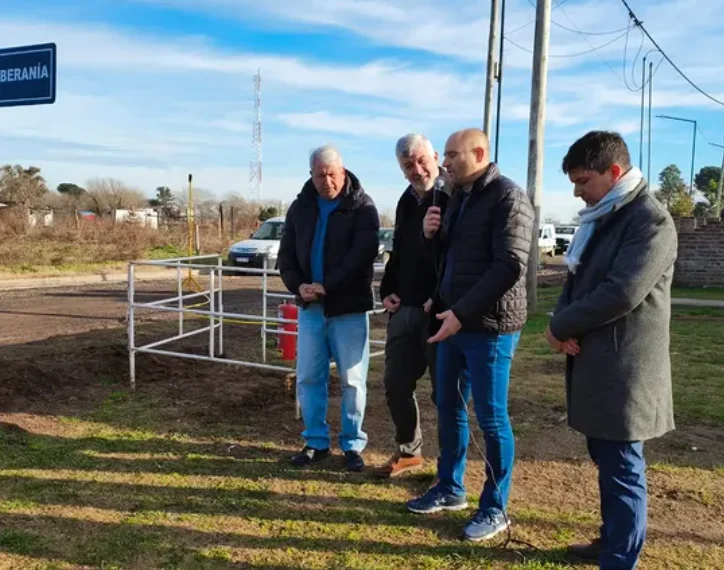 Gaute habilitó una obra clave para vecinos del barrio Raúl Alfonsín 2