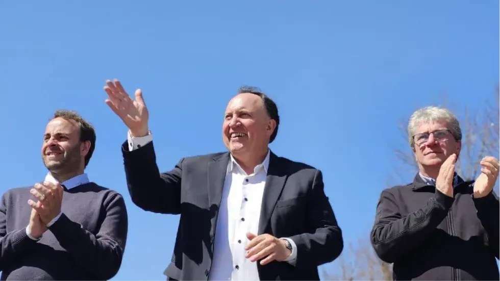 Javier Osuna, intendente de Las Heras