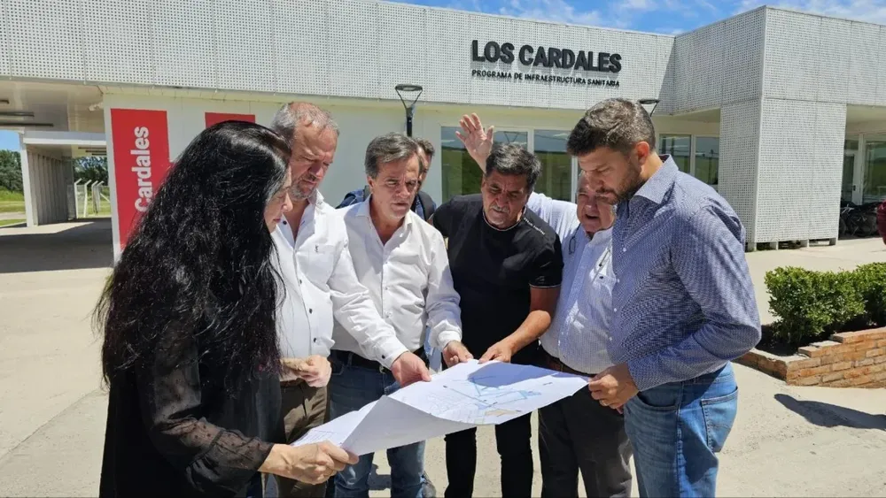 Nanni gestionó la ampliación del sistema cloacal en Los Cardales