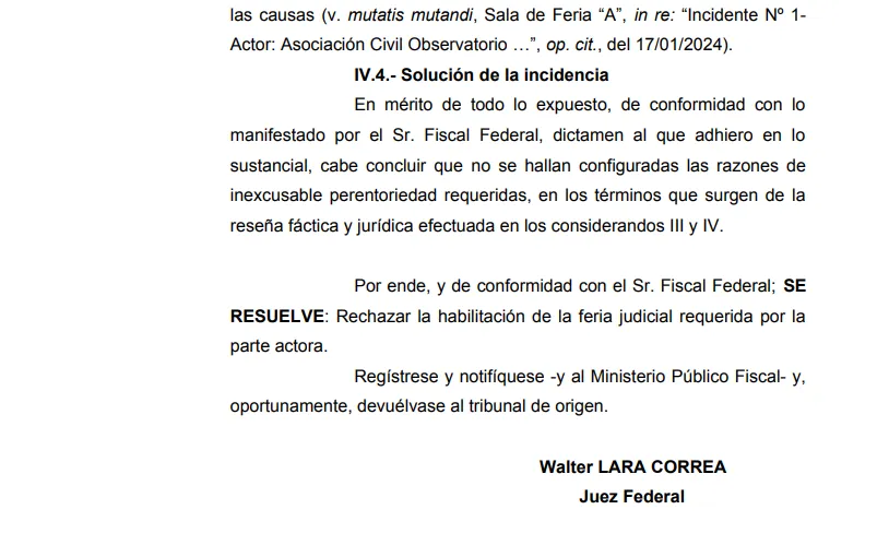 Resolución DNU SIDE