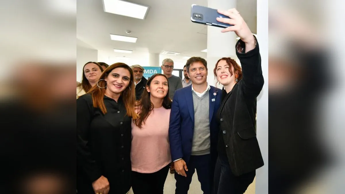 El gobernador Kicillof en General Lavalle