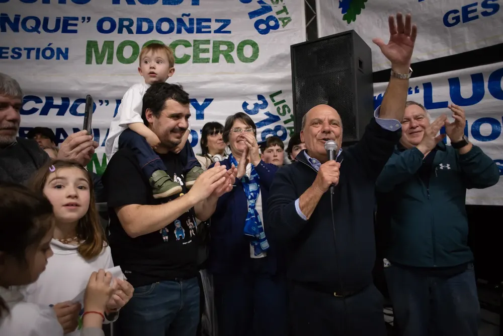 Ricardo Moccero, intendente de Coronel Suárez