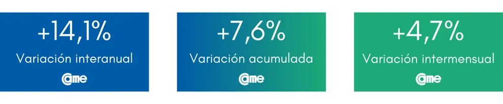 Las ventas minoristas pyme cayeron 7,3% anual en mayo