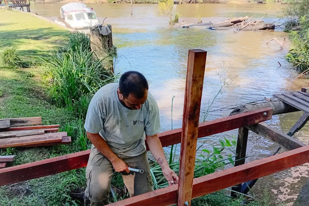 En el Delta de Tigre, el Municipio desarrolló nuevas obras de infraestructura