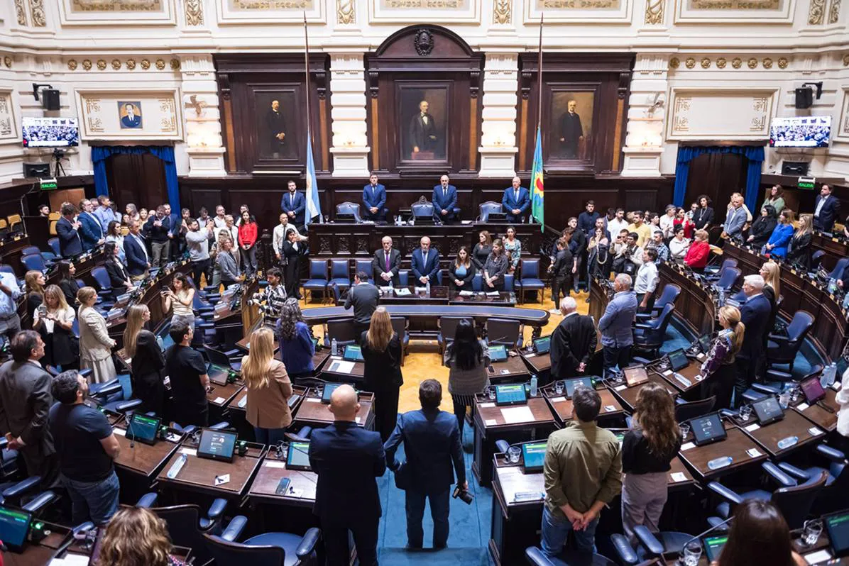 Homenaje al Papa Francisco en la Legislatura - Diputados