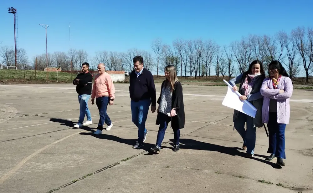 Comenzaron los trabajos de construcción de la Escuela de Manejo en Bragado 2