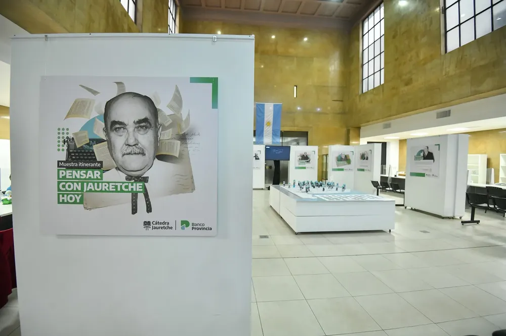 Se inauguró el Espacio Jauretche en la Casa de la Provincia de la Ciudad de Buenos Aires  Se inauguró el Espacio Jauretche en la Casa de la Provincia de la Ciudad de Buenos Aires 
