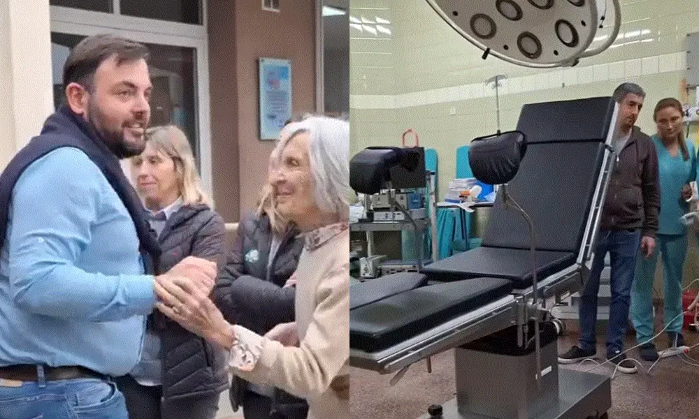 La Municipalidad de Rojas anunció la llegada de una camilla especial para el Arco en C.