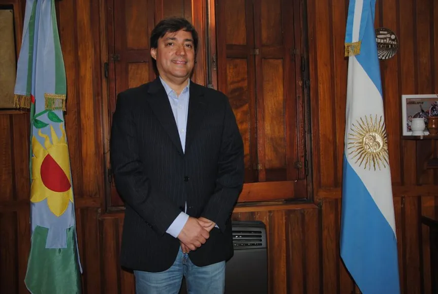 Alejandro Acerbo, intendente de Daireaux.