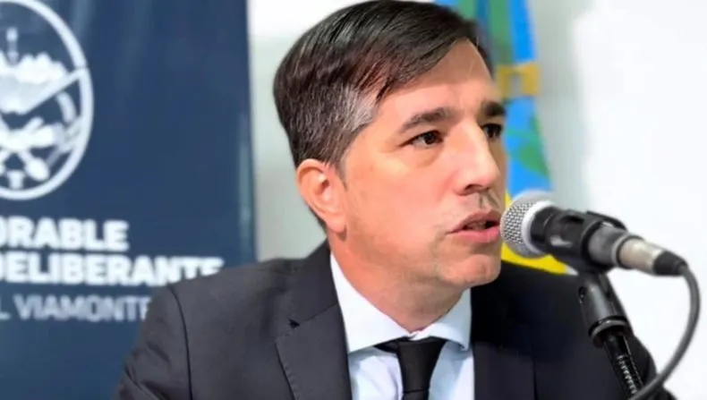 Franco Flexas, intendente de General Viamonte.