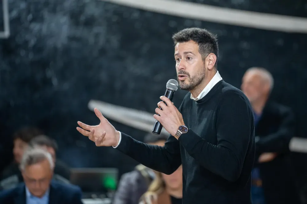 Marcelo Galland, referente de Usina Socialista y presidente del Concejo Deliberante de La Plata