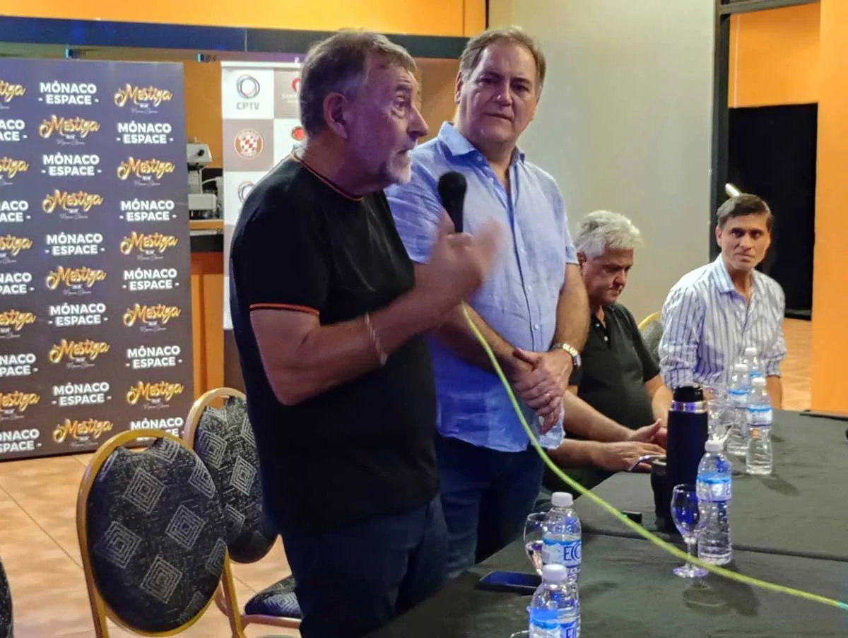 Carlos Caserio junto a Javier ALonso en Córdoba