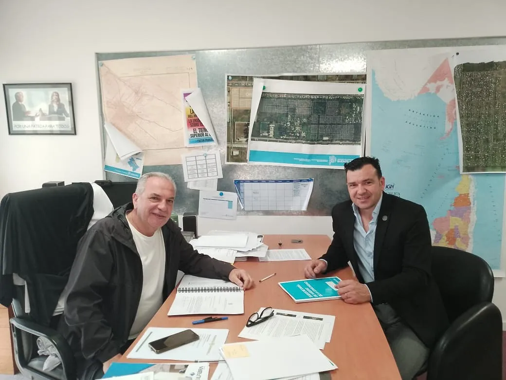 Nobre Ferreira junto a Pascolini.