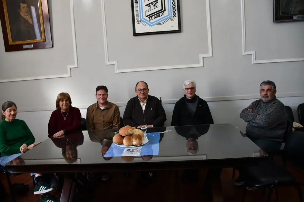Trascendente reunión entre el Intendente de Saladillo y al Decano de la Facultad de Ingeniería de la UNLP