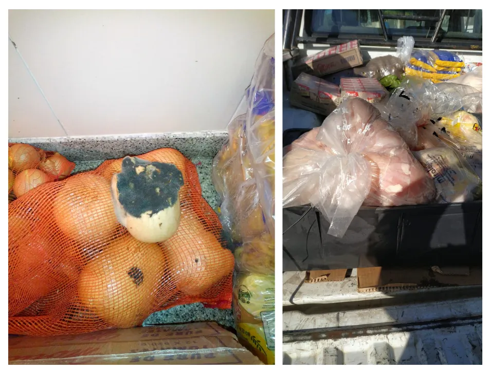 En La Costa, Cristian Cardozo entrega a las escuelas "alimentos en mal estado": "Peligra la salud de los chicos"