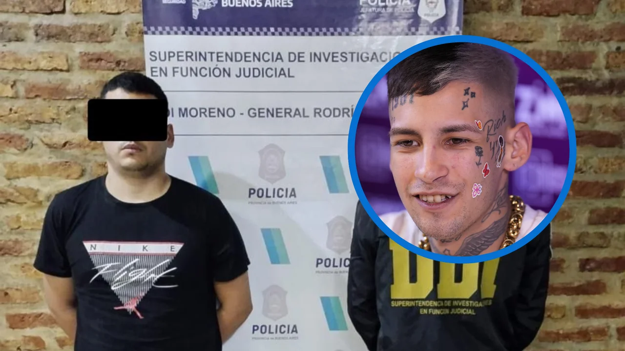 Un amigo de L-Gante fue detenido.