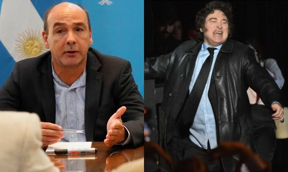 Setti cargó contra Milei.