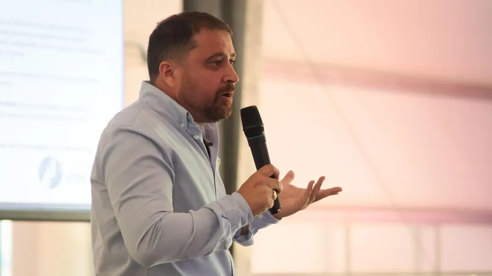 Waldemar Giordano, intendente de Colón