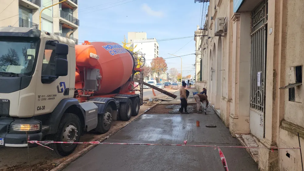 Avanzan las obras en Chacabuco 3