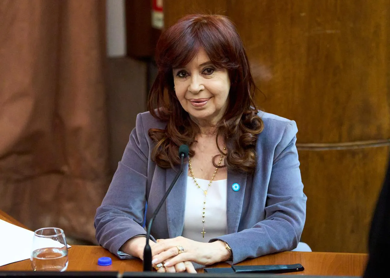Cristina Kirchner en Comodoro Py. Cristina Kirchner en Comodoro Py.