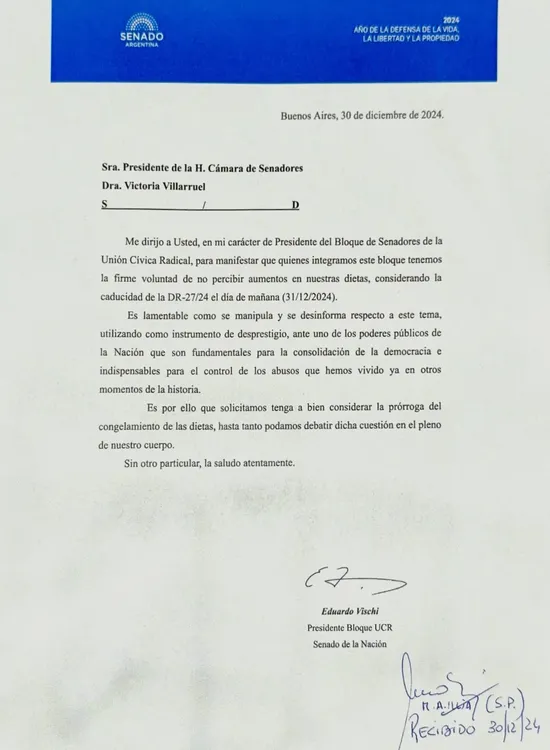 Pedido del bloque UCR Pedido del bloque UCR