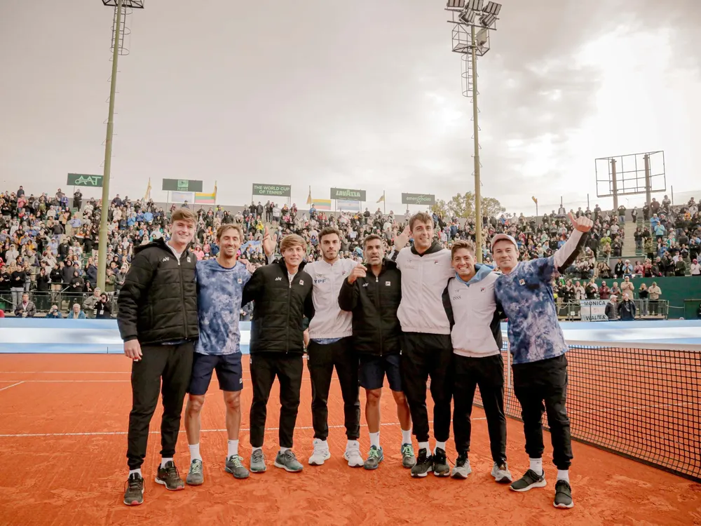 Copa Davis Guillermo Coria combinado